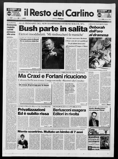 Il Resto del Carlino : giornale dell'Emilia